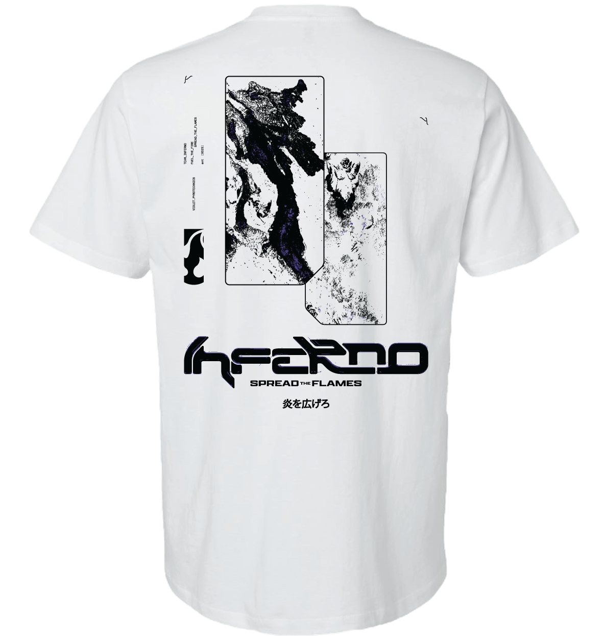 VIOLET PYRO TEE image 0